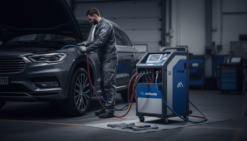 webasto klima gaz dolumu İş Makineleri
