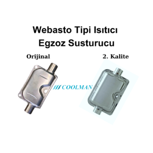 Webasto Tipi Isıtıcı Egzoz Susturucu