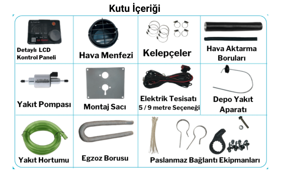 Vizyon Power Webasto Tipi Dizel Isıtıcı 5Kw (12-24V) 3 Coolman-84.Png
