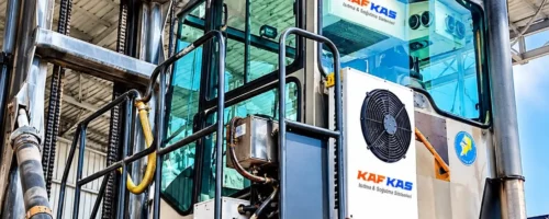 Ağır Hizmet Forklift Klima Montajı