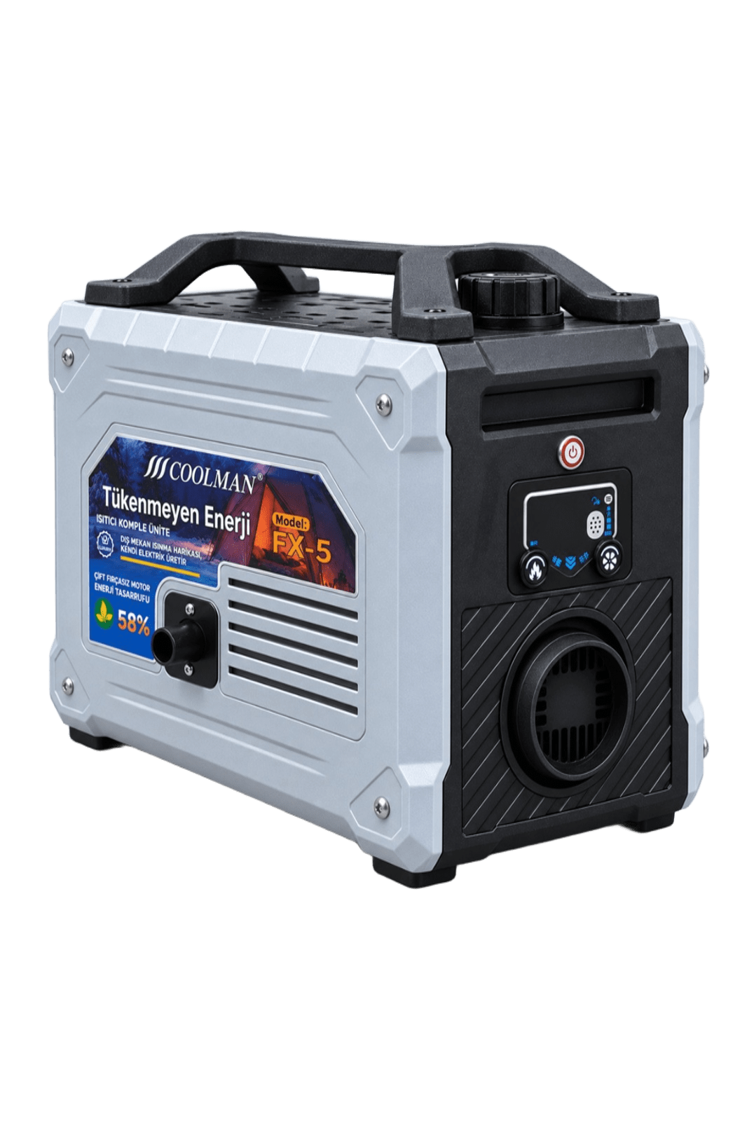 Coolman FX-5 Mobil Isıtıcı Coolman FX-5 Mobil Isıtıcı